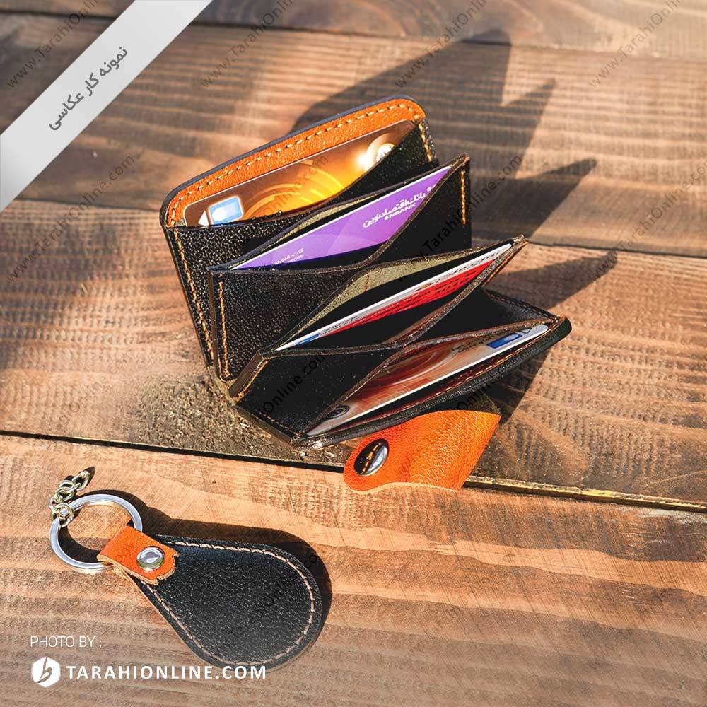 Photography of a leather card holder 2